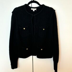 J. Crew Odette Lady Jacket in Black